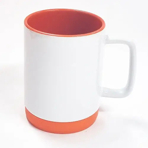 Orange Base Sublimation Mug - simple